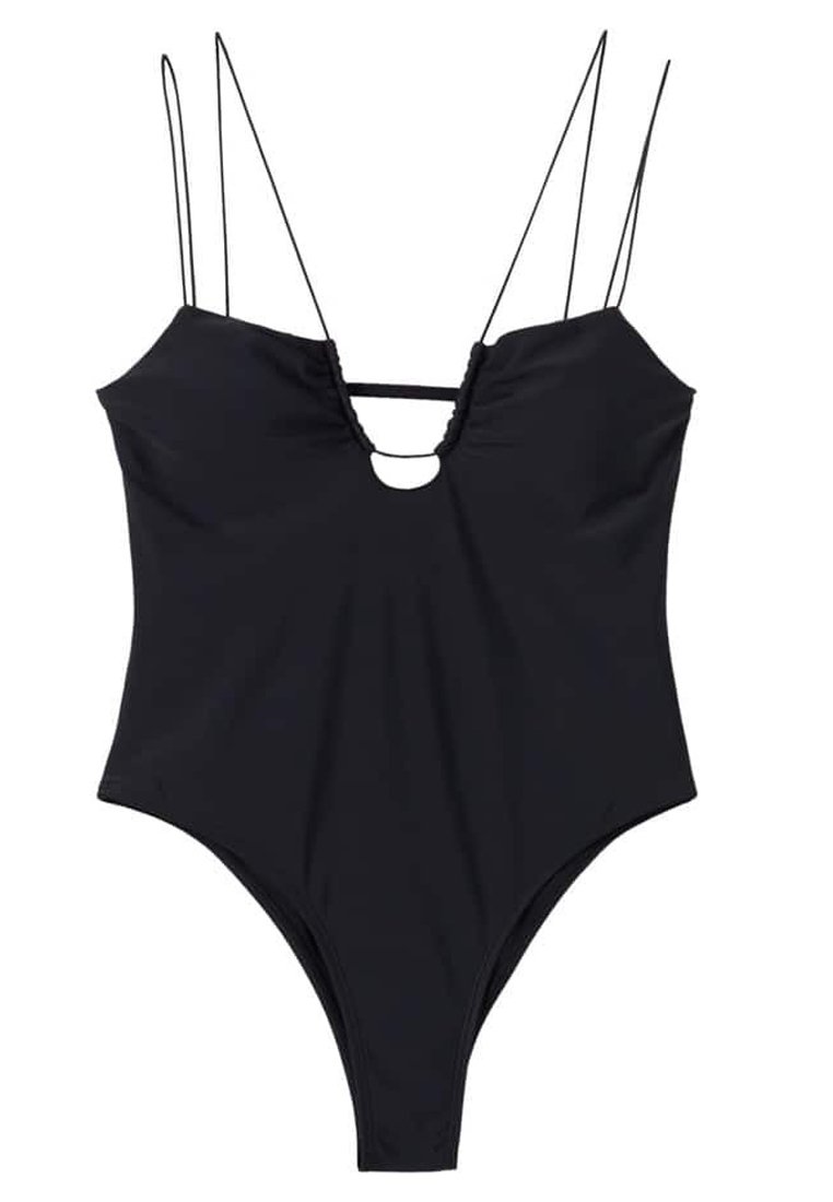 Mango Badpak zwart Mango Badpak zwart