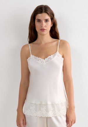 Intimissimi, PRETTY FLOWERS - Haut de pyjama - ivory