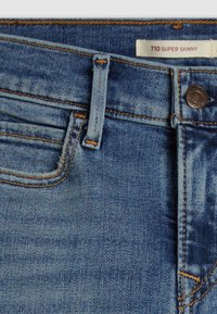 Levi's® Vaqueros pitillo - blue denim