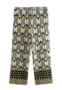 Non sélectionné, monochrome yellow geometric print