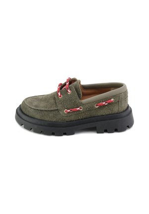 BLUCHER CORDONES PASADOS SIBARITAS - Náuticos - verde