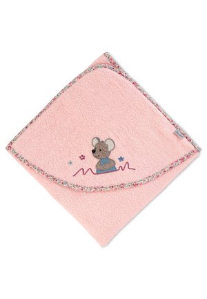 Sterntaler HOODED BATH TOWEL 80 X 80 CM MABEL - Badetuch - light pink