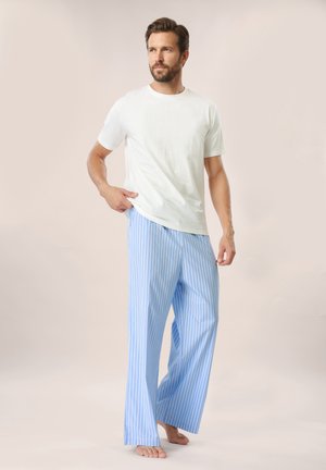 Pier One by Zalando, 2 PACK - Pantaloni del pigiama - light blue/blue