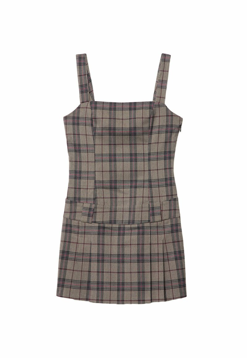 Stradivarius Jurk donkergrijs Stradivarius Jurk donkergrijs