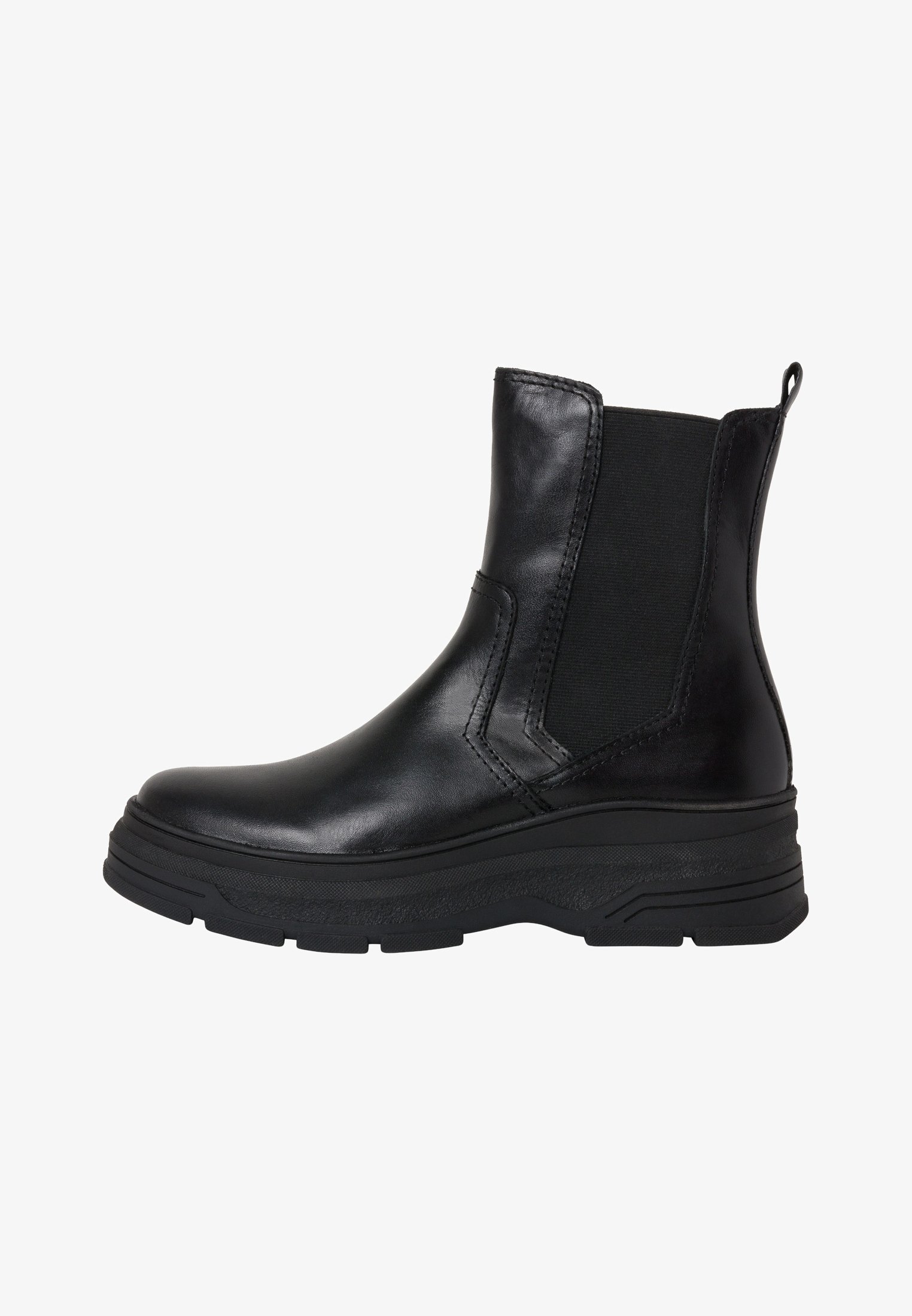 Marco Tozzi Chelsea Boots Donna Plateau - Slip-on Con Suola Feel Me - Fodera Morbida E Materiale Sintetico Resistente
