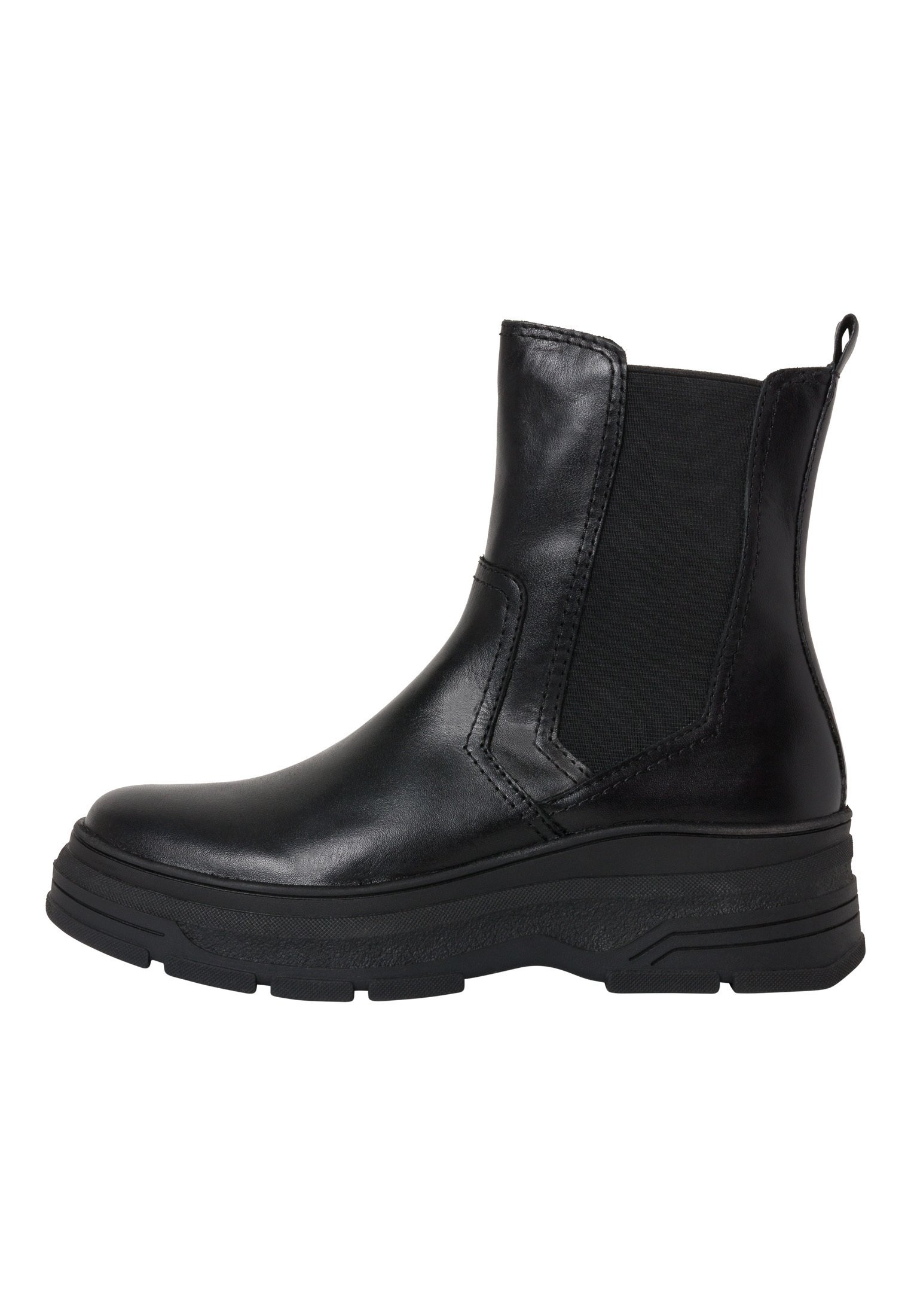 Marco Tozzi Chelsea Boots Donna Plateau - Slip-on Con Suola Feel Me - Fodera Morbida E Materiale Sintetico Resistente