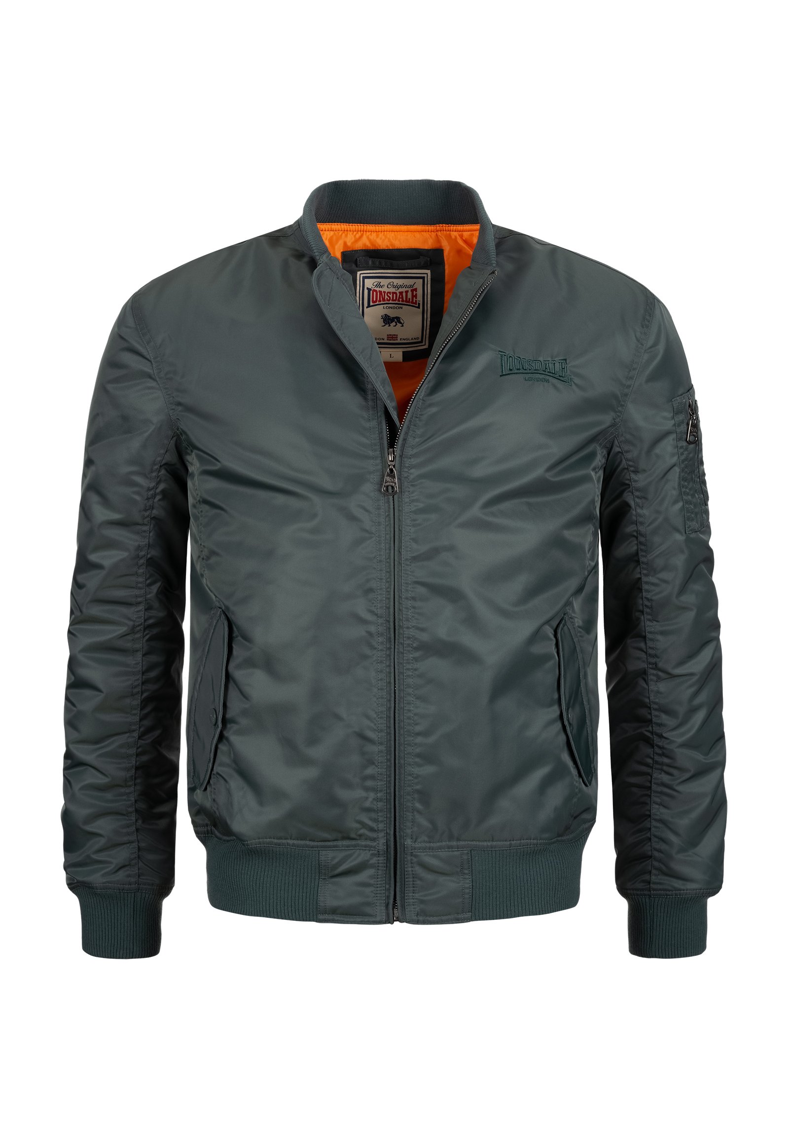 Lonsdale SCHMALE PASSFORM POOLSTOCK - Kurtka Bomber/oliwkowy