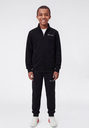 Champion, CHAMPION STRAIGHT HEM PANTS ICONS PANTS - Pantaloni sportivi - black