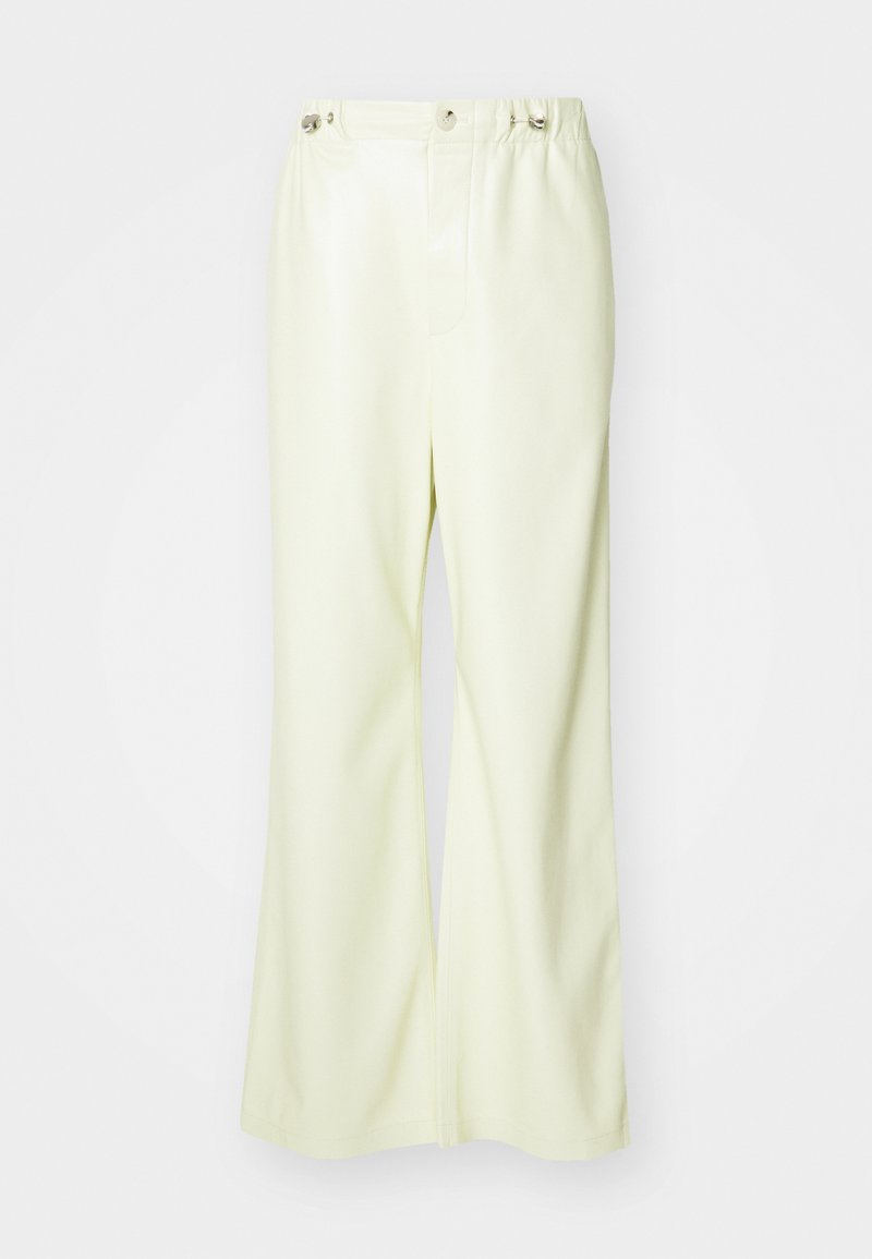 Nanushka Broek lichtgeel Nanushka Broek lichtgeel