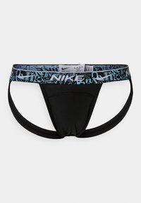Nike Underwear STRETCH JOCK STRAP 3 PACK - Trusser - black/red/blue/green