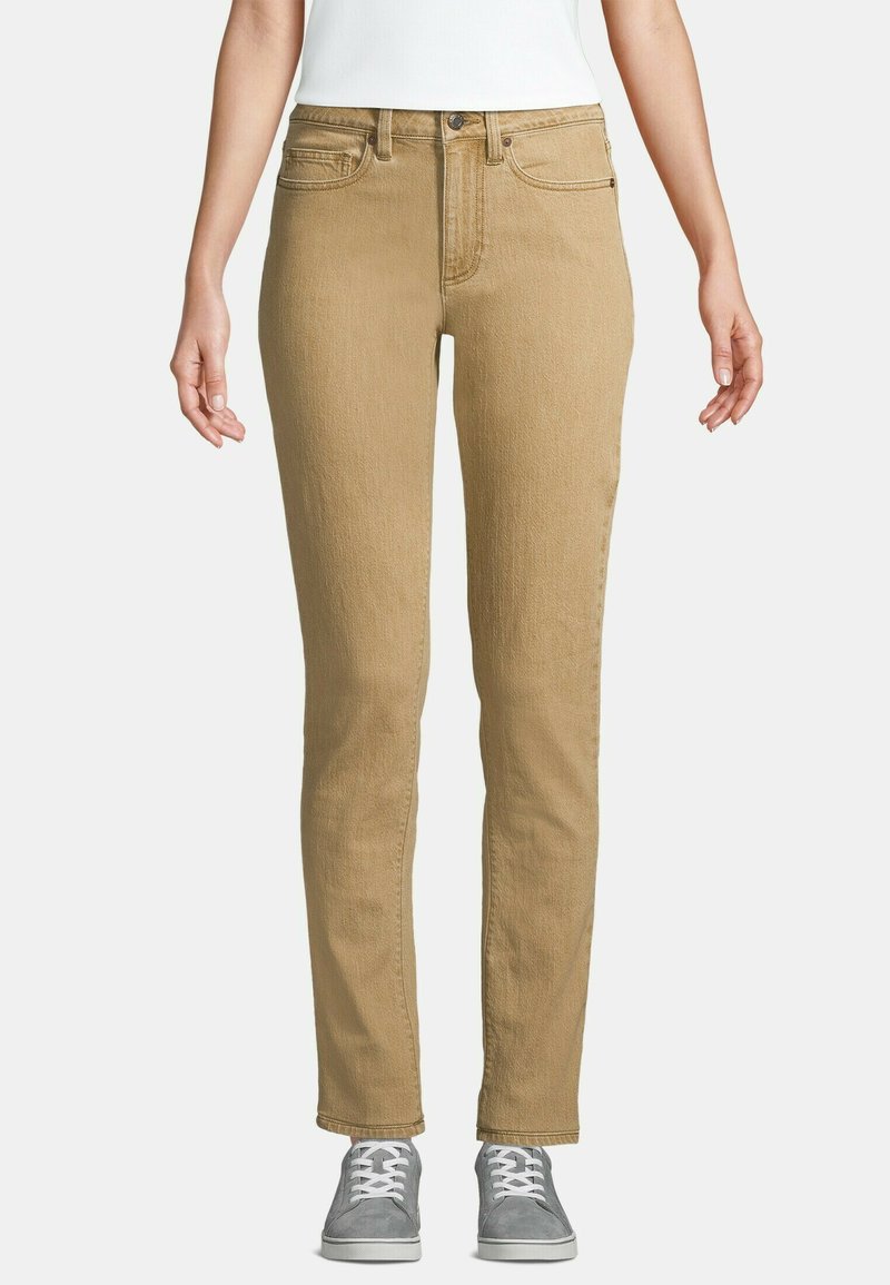 LANDS END Jeans Straight Leg Washed Cumin braun Zalando at LANDS END Jeans Straight Leg Washed Cumin braun Zalando at