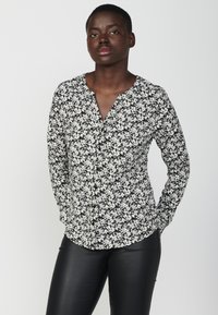 Koroshi Bluza z gumbi - black