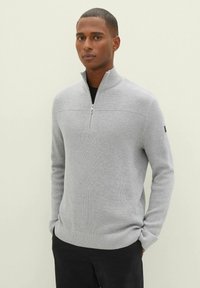 TOM TAILOR Pulóver - grey heather melange