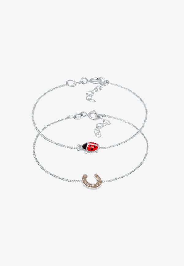 HORSESHOE LADYBUG – Armband – silberfarben