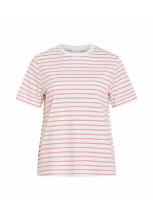 VILA, Round neck - T-shirt print - mauveglow