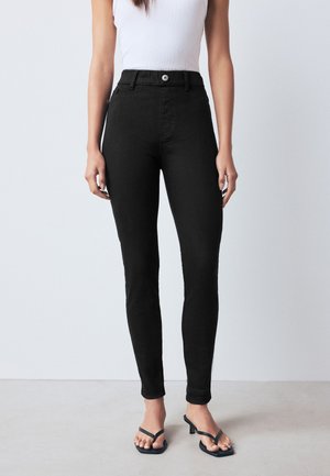 Next, HIGH RISE FLEXIFIT PULL ON - Jeans Skinny Fit - black