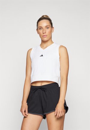TENNIS PRO AEROREADY CROP - Topper - white