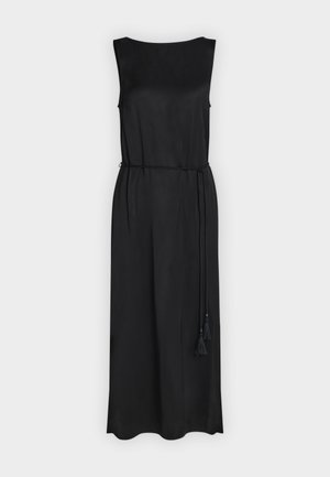 Bruuns Bazaar, KORTHALSIABBKAROLA DRESS - Cocktailjurk - black