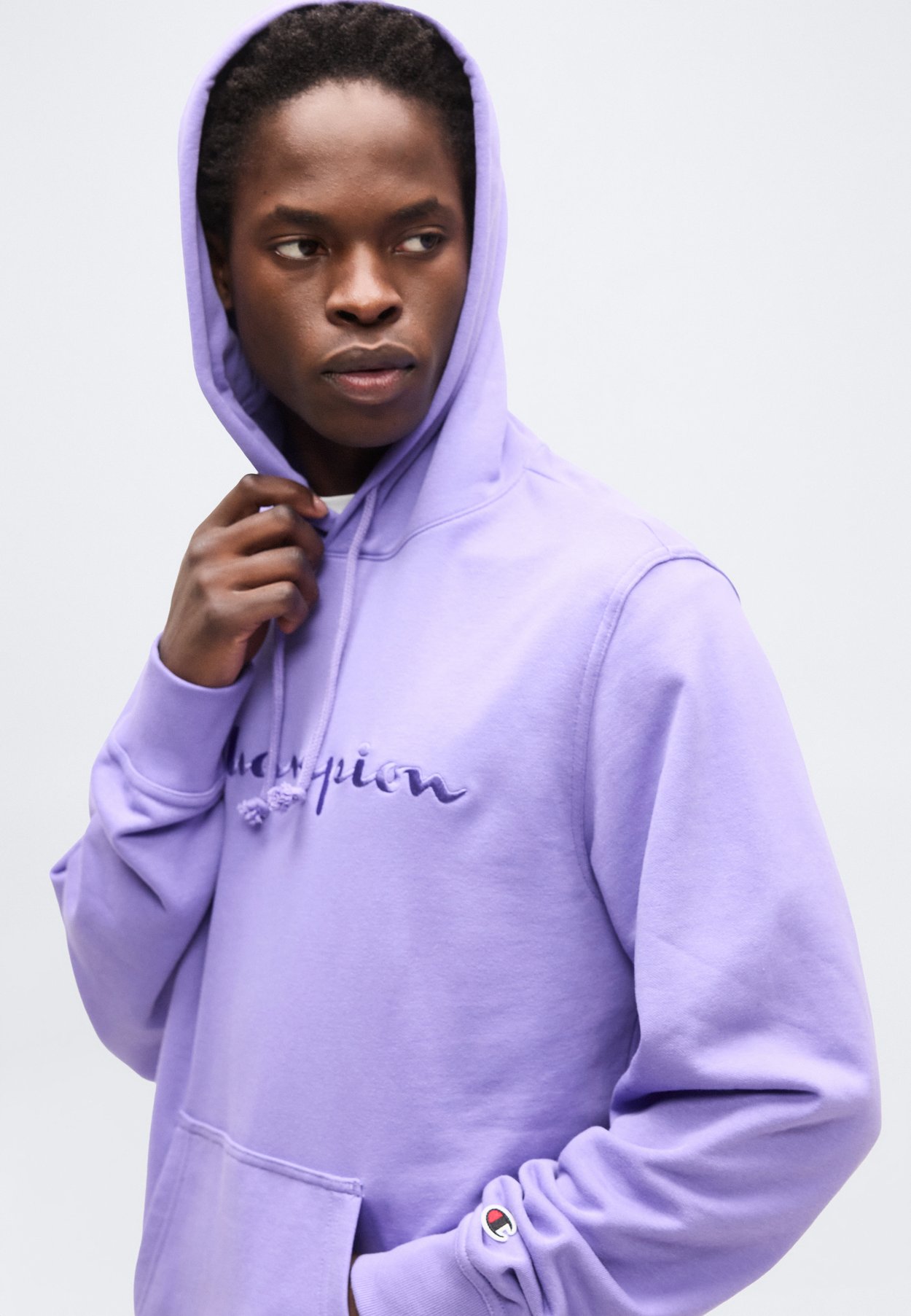 ICONS TONAL HOODIE WITH BIG LOGO