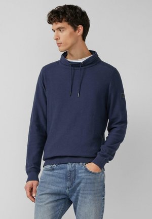 PULLOVER - Strickpullover - dunkelblau