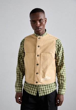 ICON GILET - Waistcoat - beige