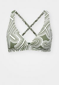 FLEX SMART SUMMER PLUNGE - Bikini augšdaļa - green