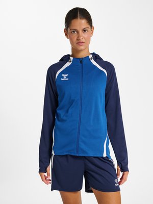 Hummel Sweater met rits - true blue marine