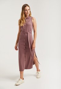 Polo Club Abito a camicia - taupe