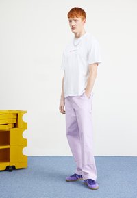Obey Clothing BIG TIMER DOUBLE KNEE CARPENTER PANT - Cargobroek - orchid petal