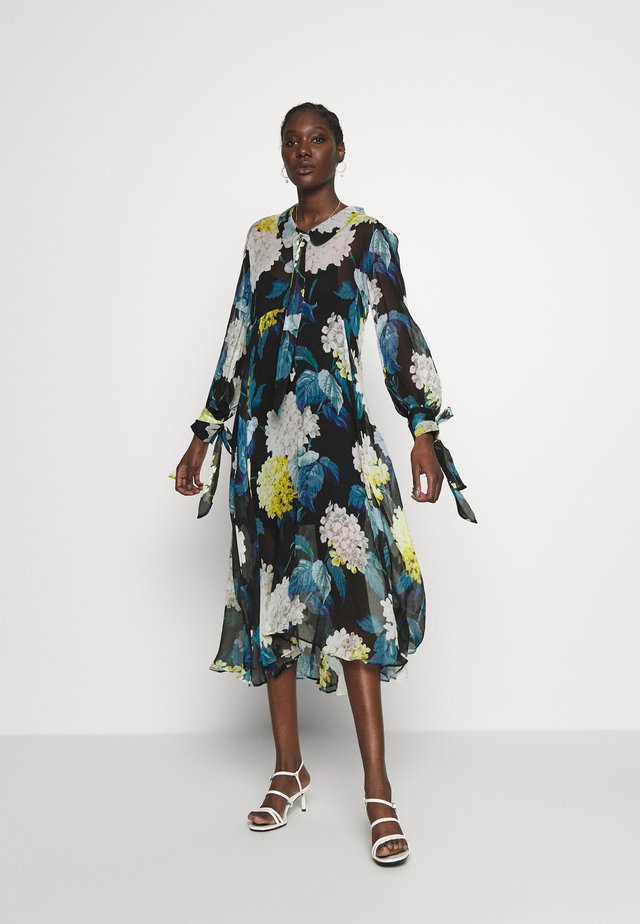 WILD FRONTIERS MIDI DRESS - Hverdagskjoler - black