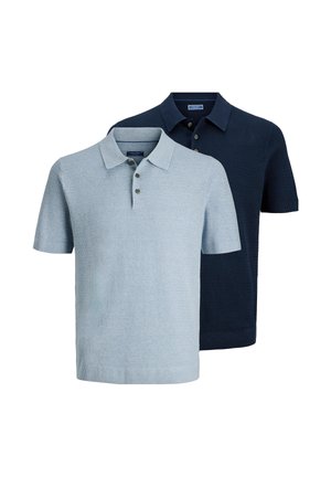 2 PACK - Poloshirt - dunkelblau/hellblau