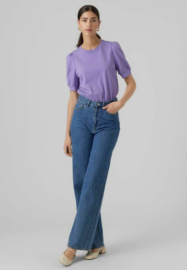 VMKERRY 2/4 O-NECK NOOS - Basic T-shirt - paisley purple3