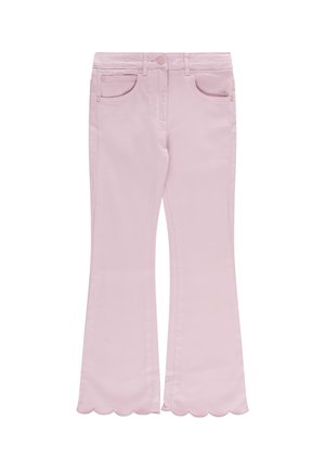 IN COTONE - Jeans a zampa - pink