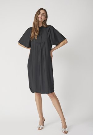 CALLUMCC VOLUME SS DRESS - Robe chemise - black
