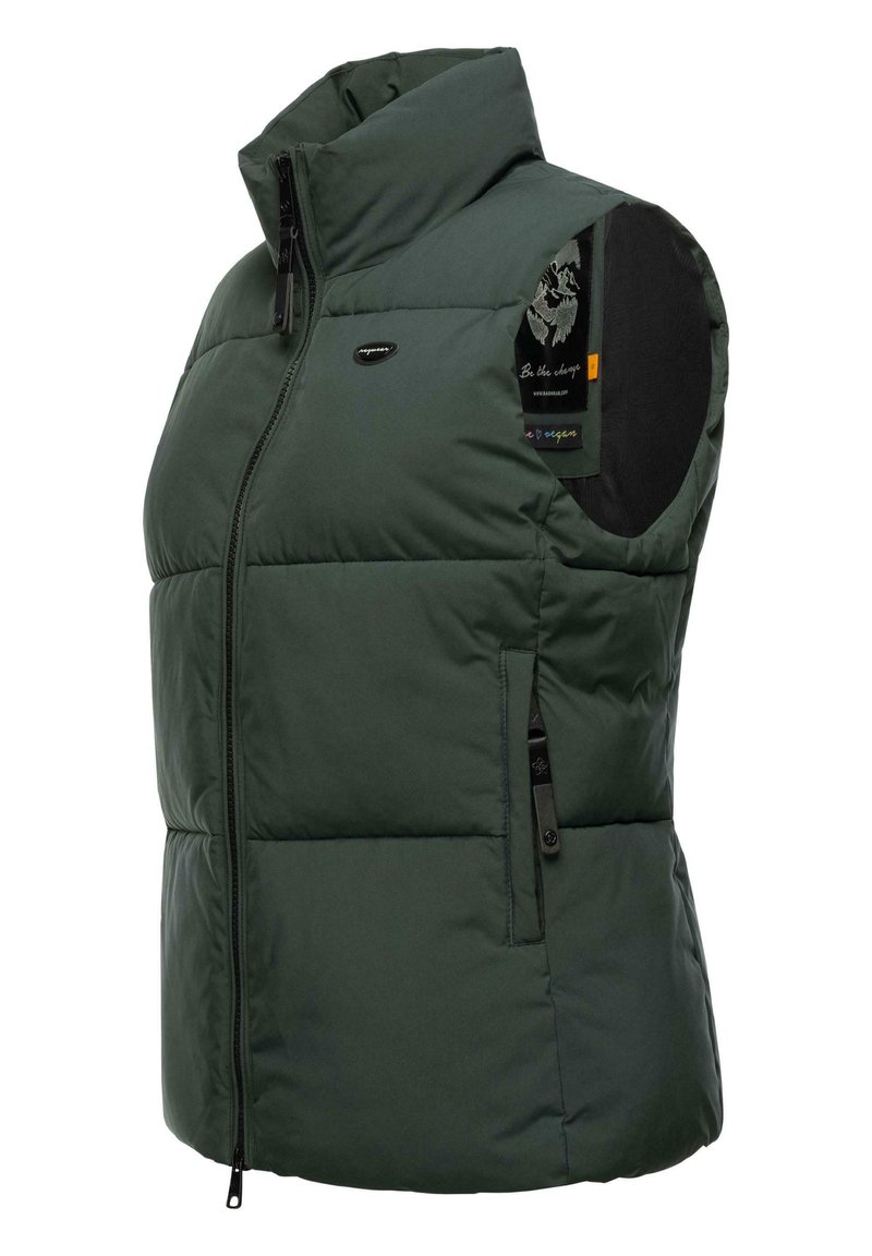 Ragwear HESTY Veste Sans Manches Dark Olive/olive