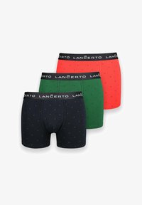 Niewybrane, green red navy