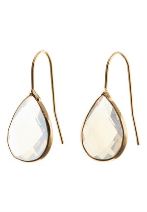 TEARDROP OPAL  - Ohrringe - gold tone