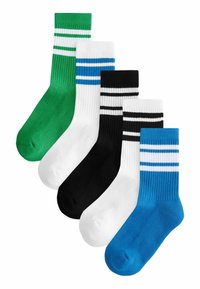 Non sélectionné, blue green white