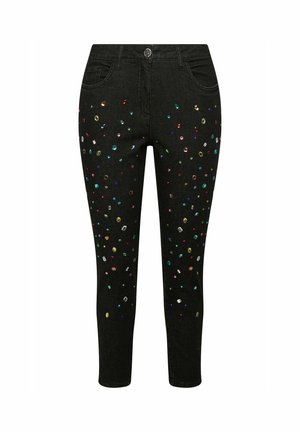 Angel of Style 7/8 5-POCKET - Skinny-Farkut - black