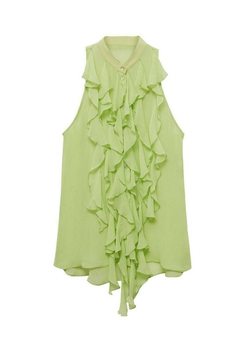 Mango Overhemdblouse groen