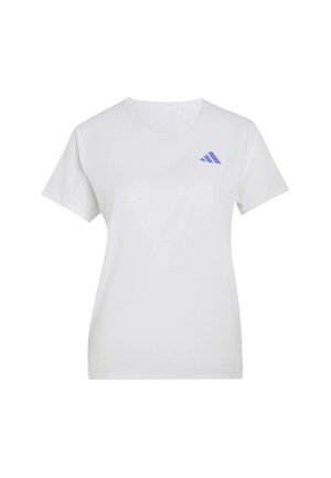 adidas Performance, ADIZERO TEE - T-shirt de sport - white   solar purple