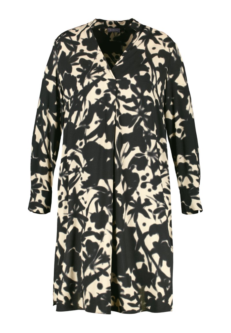 Samoon Jurk meerkleurig Samoon Jurk meerkleurig