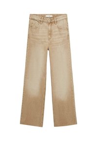 Flared Jeans - sand