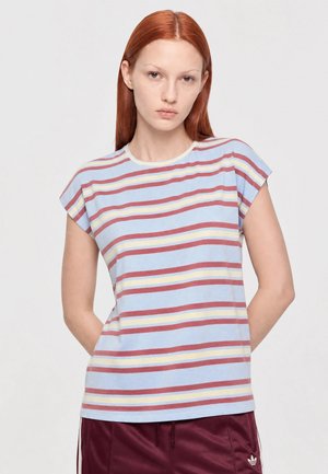 Pepe Jeans CHARLOT - Μπλουζάκι με στάμπα - stormy sea blue
