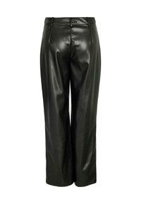 Noisy May Calças de couro - schwarz