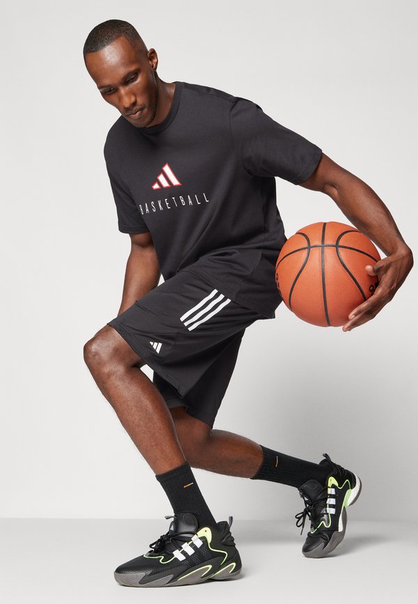 WORLDWIDE HOOPS LOGO GRAPHIC - Print T-shirt4