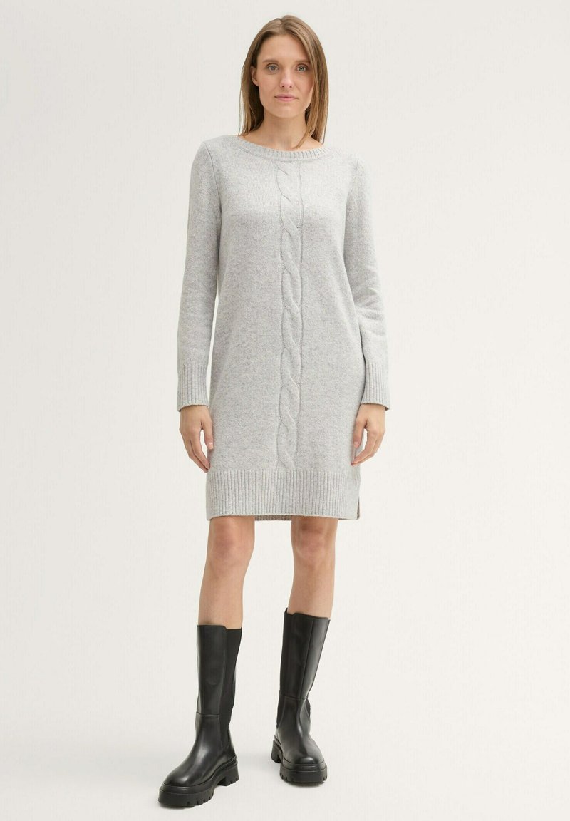 morning grey dress MORNING FOREST DRESS GRAY-BLUE | CULT MIA