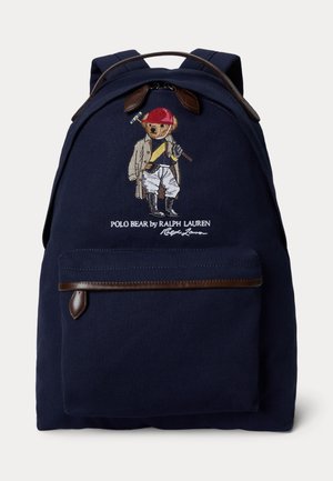 Polo Ralph Lauren, POLO BEAR CANVAS BACKPACK UNISEX - Malý batoh - newport navy