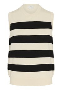 KALIZZY - Bluse - turtledove black boldstripe