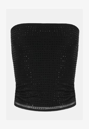 OW Collection, OPAL RHINESTONE - Top - black